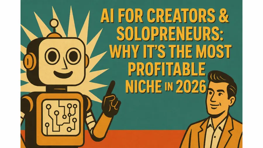 AI for Creators & Solopreneurs: Why It’s the Most Profitable Niche in 2026