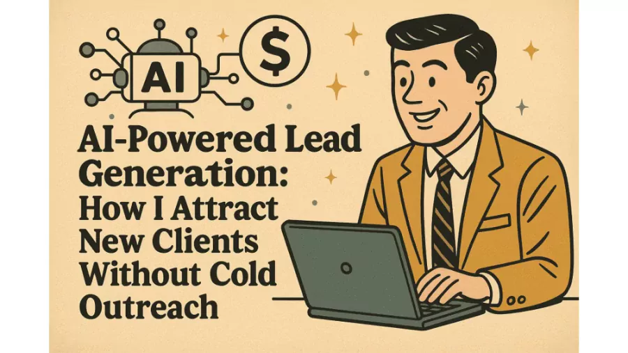 AI-Powered Lead Generation: How I Attract New Clients Without Cold Outreach