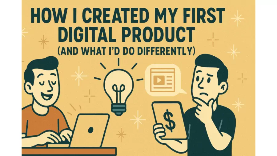 How I Created My First Digital Product (and What I’d Do Differently)